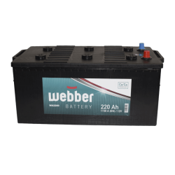 WEBBER Autobatéria 12V, 220Ah, 1150A, WA2200 !!! Iba osobný odber u nás na pobočke !!!