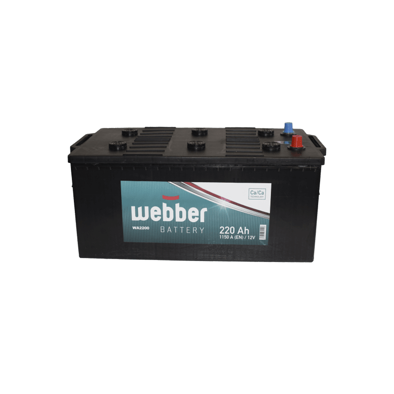 WEBBER Autobatéria 12V, 220Ah, 1150A, WA2200 !!! Iba osobný odber u nás na pobočke !!!