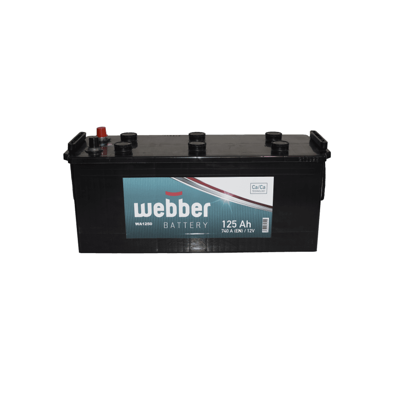 WEBBER Autobatéria 12V, 125Ah, 740A, WA1250