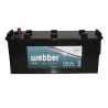 WEBBER Autobatéria 12V, 125Ah, 740A, WA1250