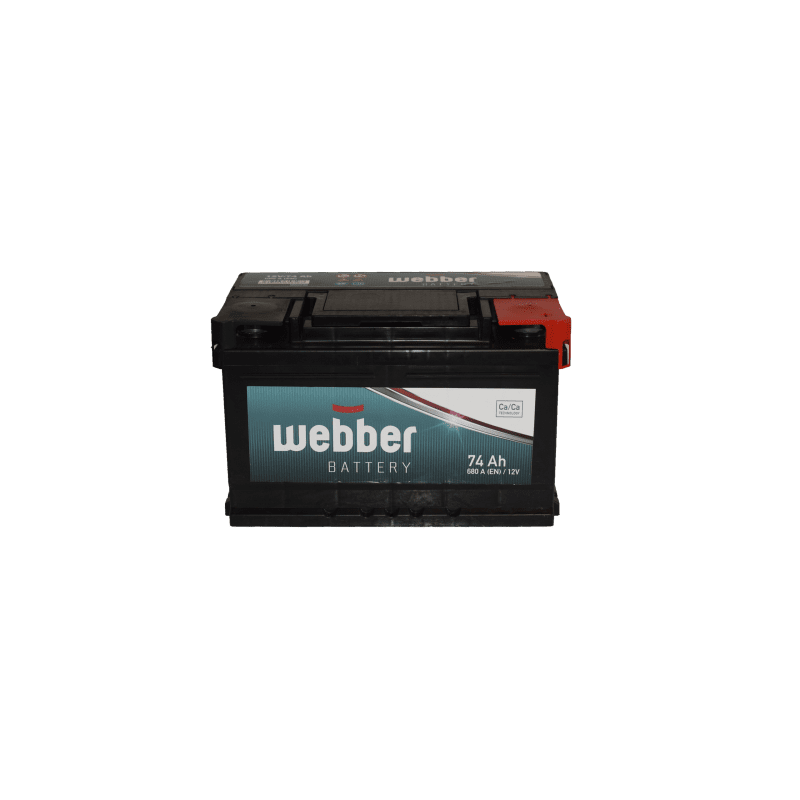 WEBBER Autobatéria 12V, 74Ah, 680A, WA0740