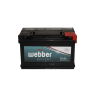 WEBBER Autobatéria 12V, 74Ah, 680A, WA0740