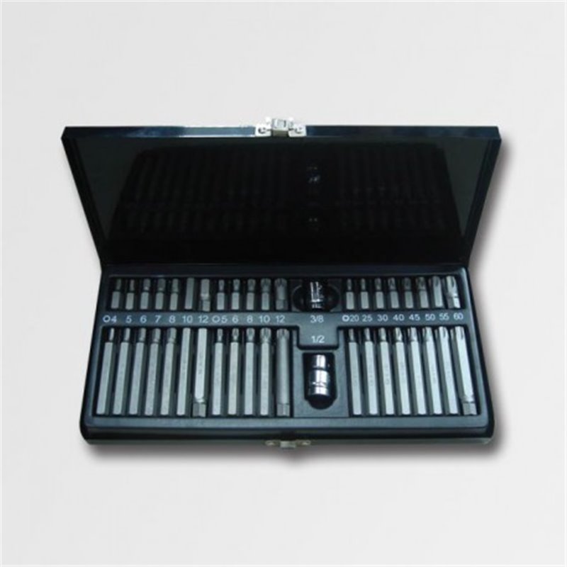 XTline Bit sada 40 dielov v plechovom boxe P16644