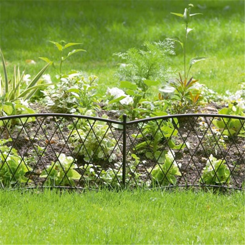 Trebor Classic metal border 0,4x1m hnedý 170061
