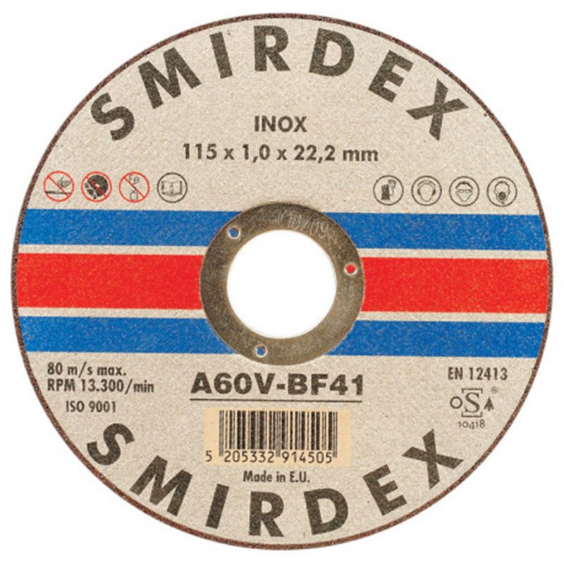 Trebor Disk rezný Inox 125x1,0x22mm SM_0040