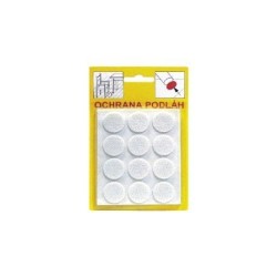 Trebor Filcové podložky - biela 21x3mm 104  104