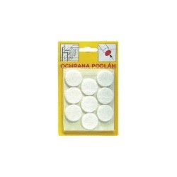 Trebor Filcové podložky - biela 26x3mm 109  109