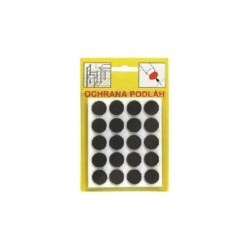 Trebor Filcové podložky - hnedá 16x3mm 102 102Hn