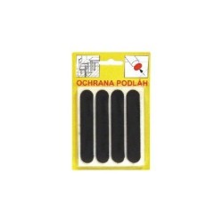 Trebor Filcové podložky - hnedá 16x92x3mm 107  107Hn