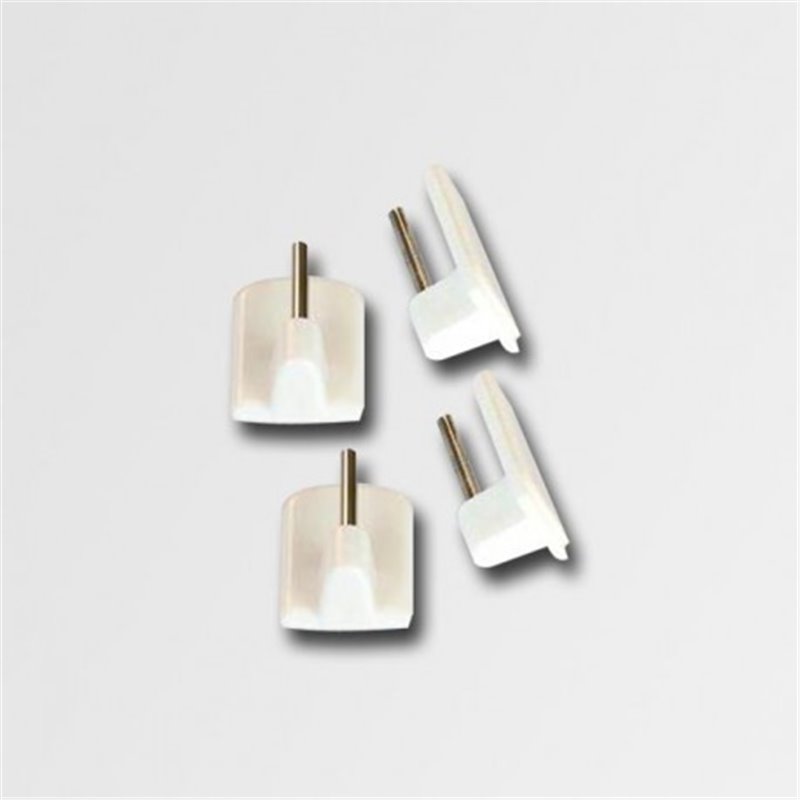 Trebor Háčik vitrážny biely samolepiaci Bie