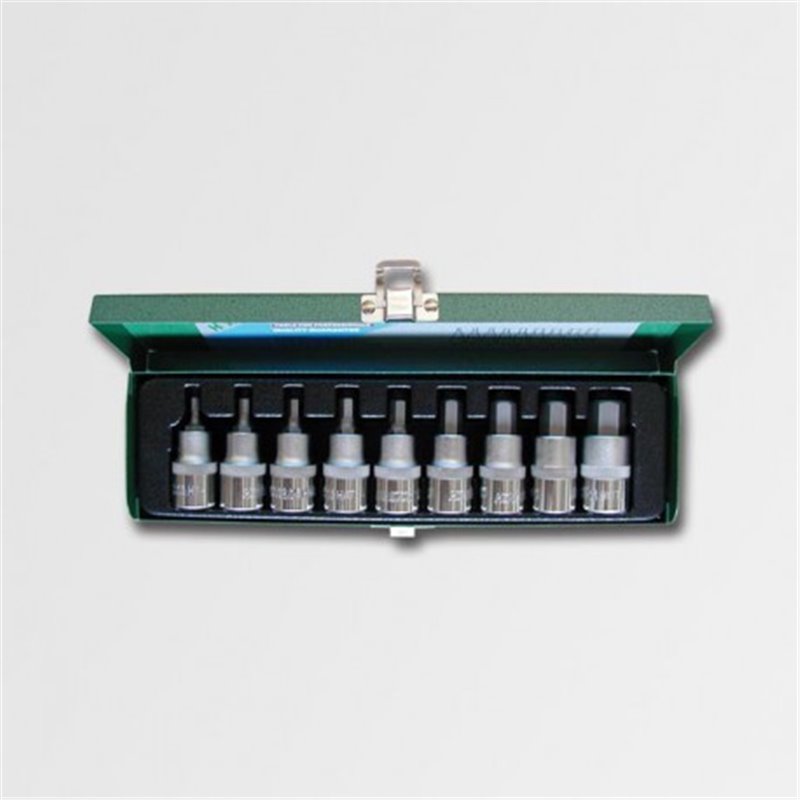 Trebor Hlavica 1/2&quot imbus, sada 9 dielov H4008
