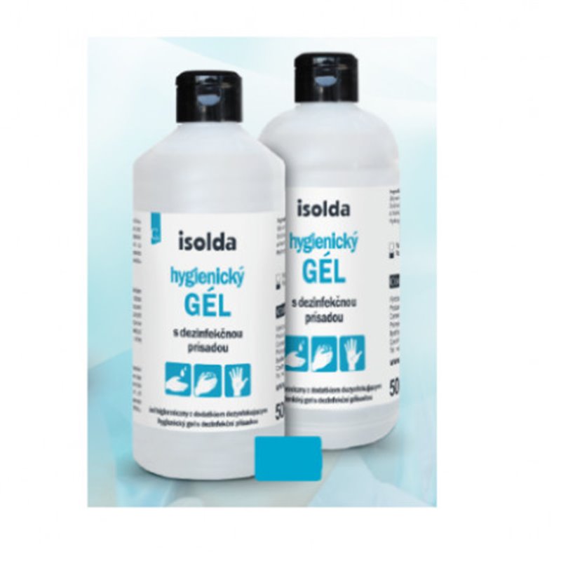 Trebor Hygienický gél s dezinfekčnou prísadou 500ml ISOLDA VKHGR005099