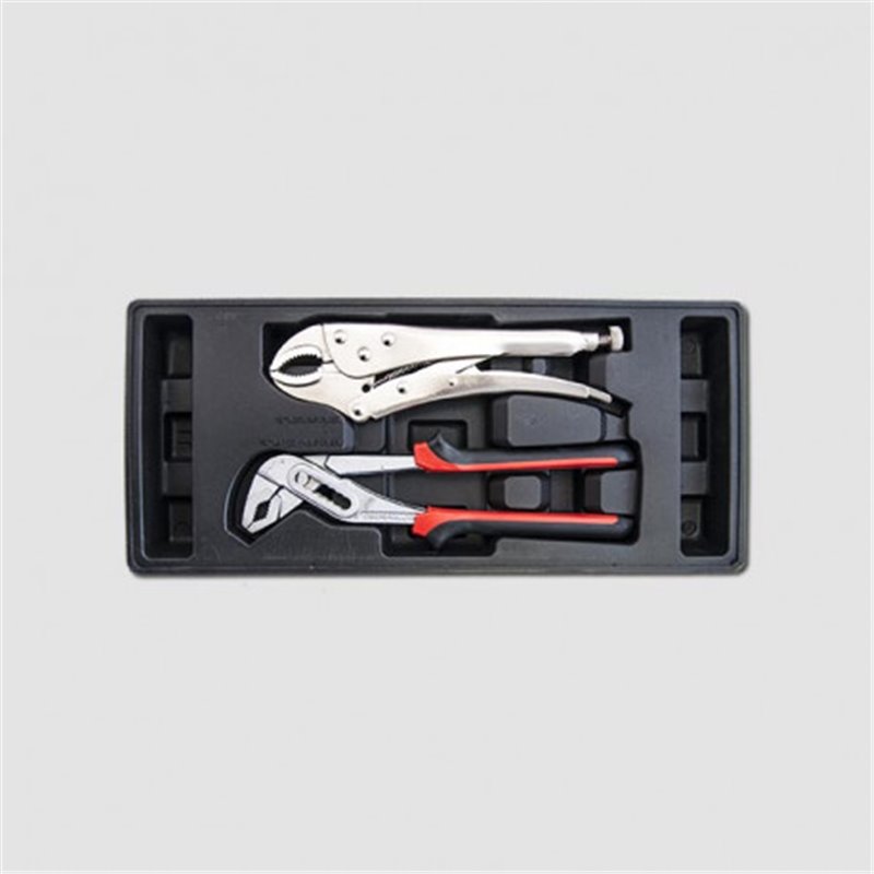 STAVTOOL Kliešte sada 2 diely PVC pláto PWT145