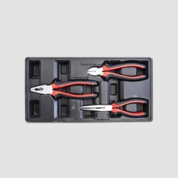 STAVTOOL Kliešte sada 3 diely PVC pláto PWT140