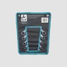 GK TOOLS Kľúče zahnuté 10-19mm sada 5 dielov P16138
