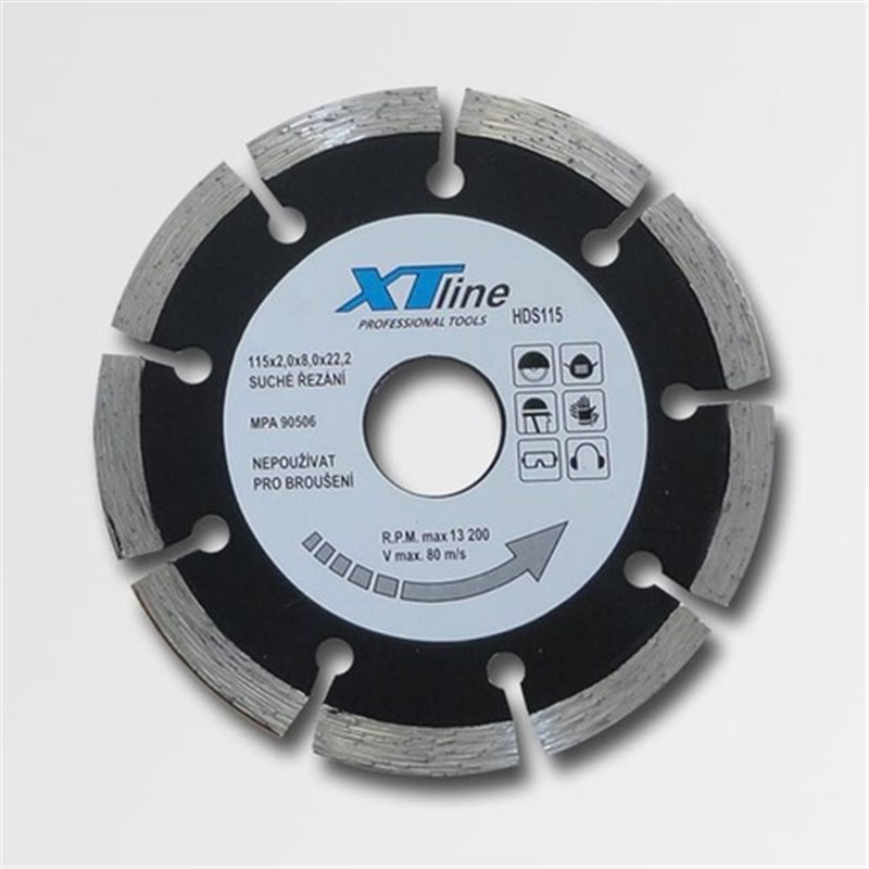 Trebor Kotúč diamantový segmentový 125x22,2mm HDS125