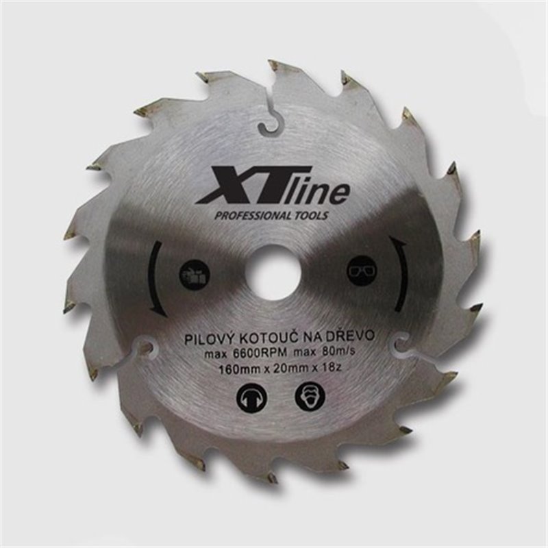 Trebor Kotúč pílový s SK plátmi na drevo 150x30mm/30 zubov TCT15030