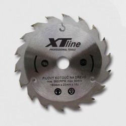 Trebor Kotúč pílový s SK plátmi na drevo 500x30mm/80 zubov TCT50080