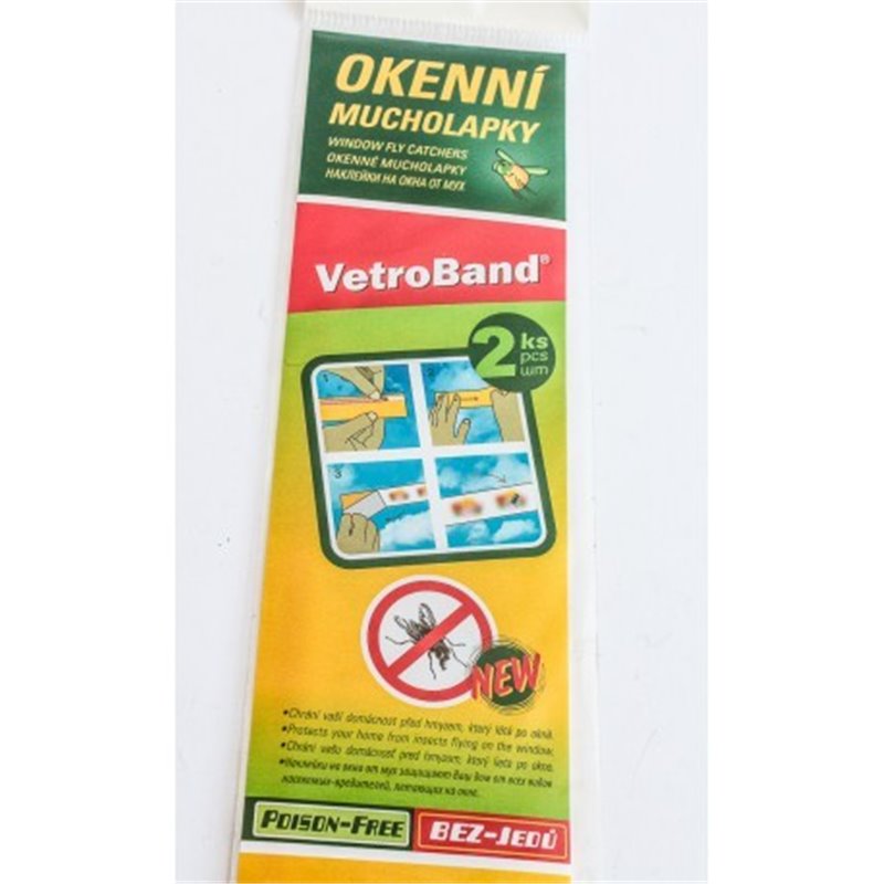 Trebor Mucholapka VetroBand okenná 38089990713
