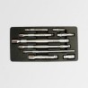 Trebor Nadstavce 1/4&quot, 3/8&quot, 1/2&quot sada 9 dielov H4329